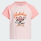 adidas Originals阿迪三叶草小童2025女大童JG TEE SS针织无领短TJV5293