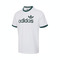 Adidas Original阿迪三叶草2025男子SIMPLE TEE针织无领短TJC8371