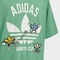 adidas Originals阿迪三叶草小童2025男大童JK TEE SS针织无领短TKB0584