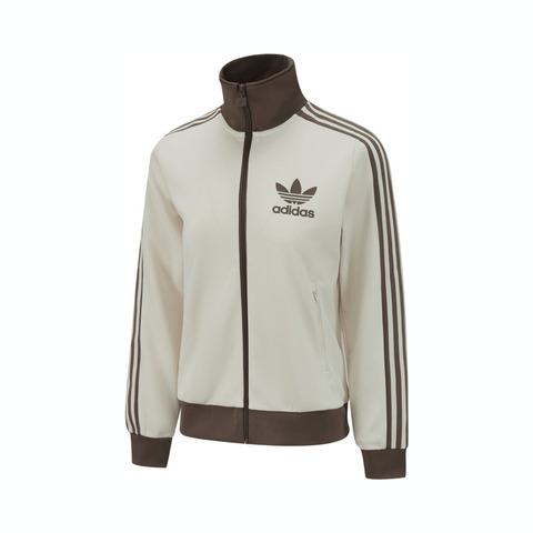 Adidas Original阿迪三叶草2025女子CLASSIC TT针织无帽外套JC5807