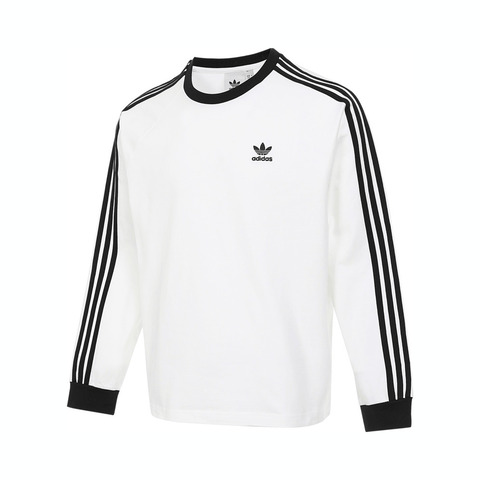 adidas Originals阿迪三叶草2025男子CLASSIC LS TEE针织无领长TKE5825