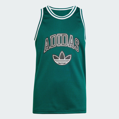 adidas Originals阿迪三叶草2025男大童TANK运动背心JW1981
