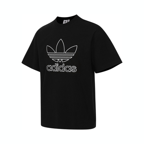 adidas Originals阿迪三叶草2025男子OUTL TREF TEE针织无领短TJP1088