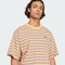 adidas Originals阿迪三叶草2025男子STRIPE TEE针织无领短TKB8356