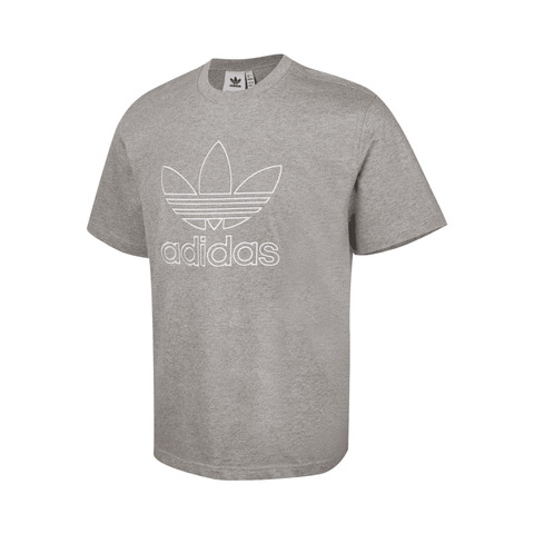adidas Originals阿迪三叶草2025男子OUTL TREF TEE针织无领短TJP1087