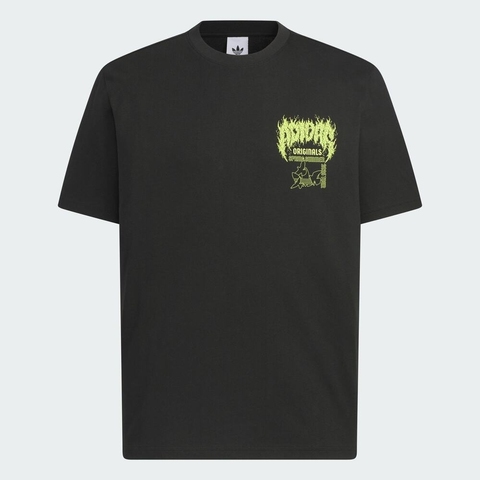 adidas Originals阿迪三叶草2025男子Q12 TS DEATH针织无领短TKA2256