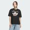 adidas Originals阿迪三叶草2025女子GFX TEE O针织无领短TKB8959