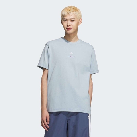 adidas Originals阿迪三叶草2025男子TOC SS TEE针织无领短TKC1430