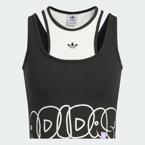 adidas Originals阿迪三叶草2025女子CS TANK W休闲背心JN1676