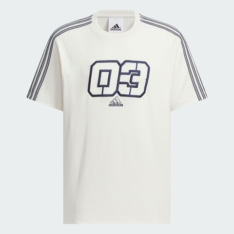 adidas Originals阿迪三叶草2025男子GRX TEE Q2针织无领短TJX2634