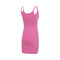 adidas Originals阿迪三叶草2025女子RIB MINI DRESS无袖连衣裙JI5750