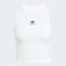 adidas Originals阿迪三叶草2025女子ESS RIB TANK休闲背心JC9007