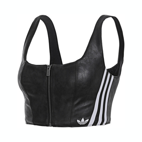 adidas Originals阿迪三叶草2025女子FAUX LTHR TOPBRA-LJY6309
