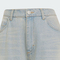 adidas Originals阿迪三叶草2025女子DENIM ZIP PANT牛仔长裤JX9210