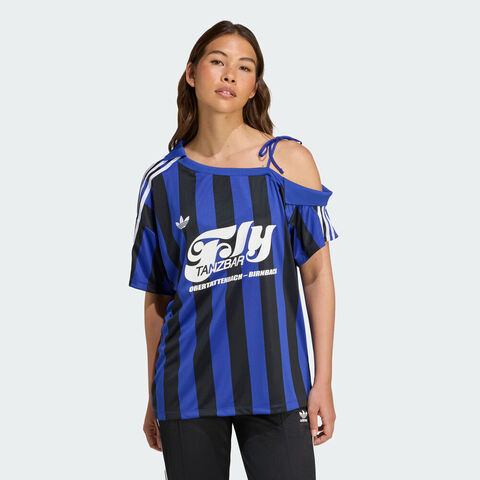 adidas Originals阿迪三叶草2025女子JERSEY针织无领短TKD2278