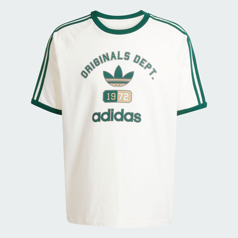 adidas Originals阿迪三叶草2025男子OG DEPT TEE针织无领短TKD6266