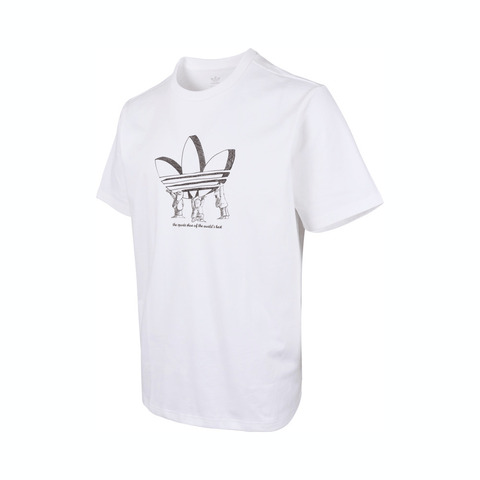 adidas Originals阿迪三叶草2025男子TREF LIFT TEE针织无领短TKA2249