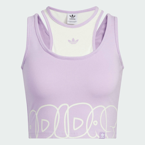 adidas Originals阿迪三叶草2025女子CS TANK W休闲背心JN1677