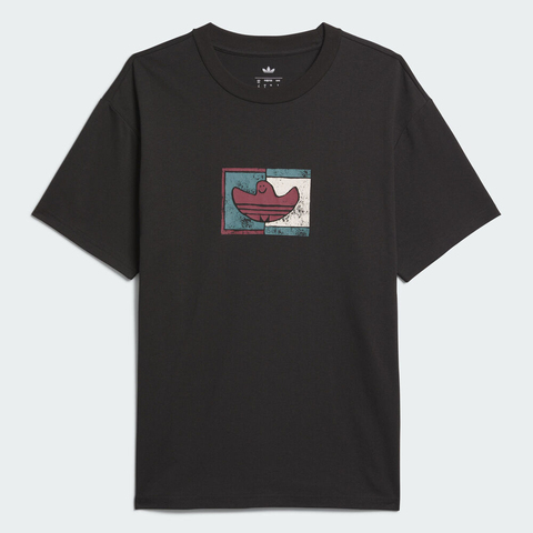 adidas Originals阿迪三叶草2025男子SHMOO G TEE 3针织无领短TKD4290