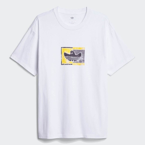 adidas Originals阿迪三叶草2025男子SHMOO G TEE 3针织无领短TKD4289