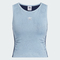adidas Originals阿迪三叶草2025女子FAKE DENIM TANK休闲背心KE3891