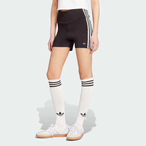 adidas Originals阿迪三叶草2025女子3S BOOTY SHORTS紧身短裤JX5238