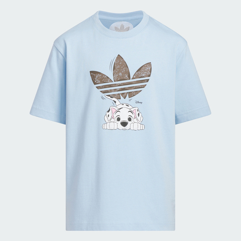 adidas Originals阿迪三叶草2025男大童JK 101 TEE针织无领短TKG6628