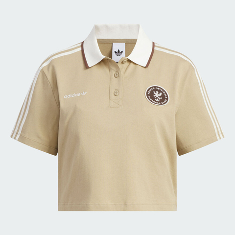 adidas Originals阿迪三叶草2025女子POLO SS W针织有领短TKH1186