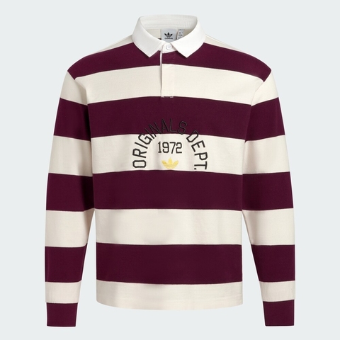 adidas Originals阿迪三叶草2025男子STRIPED POLO针织有领长TKF1867