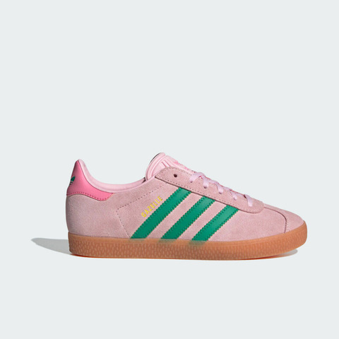 adidas阿迪达斯2025女大童GAZELLE J三叶草童装JP7128