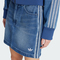 adidas Originals阿迪三叶草2025女子DENIM MINI SKT牛仔短裙JW2649