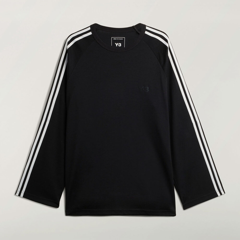 adidas Originals阿迪三叶草2025男子U WIRE LS TEE针织无领长TJW7351