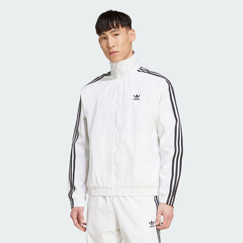 adidas Originals阿迪三叶草2025男子FIREBIRD TT梭织无帽外套JY1328