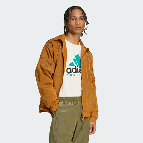 adidas Originals阿迪三叶草2025男子EQT TT梭织无帽外套JV6158