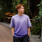 adidas Originals阿迪三叶草2025男子DIP DYE TEE SS针织无领短TKH1076