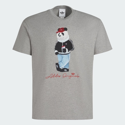 adidas Originals阿迪三叶草2025男子DOROPHY TEE 3针织无领短TIB7067