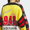 adidas Originals阿迪三叶草2025男子CYCLING CREW针织无帽卫衣KG3145