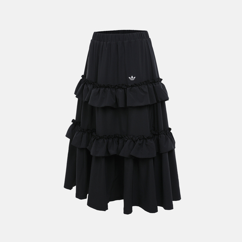 adidas Originals阿迪三叶草2025女子OTT LONG SKIRT梭织长裙KQ6505