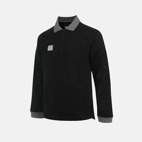 adidas Originals阿迪三叶草2025男子SHMOO H RUGBY针织有领长TJW5202