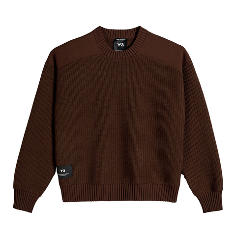 adidas Originals阿迪三叶草2025男子PADDED UT CREW针织无帽卫衣KD2560