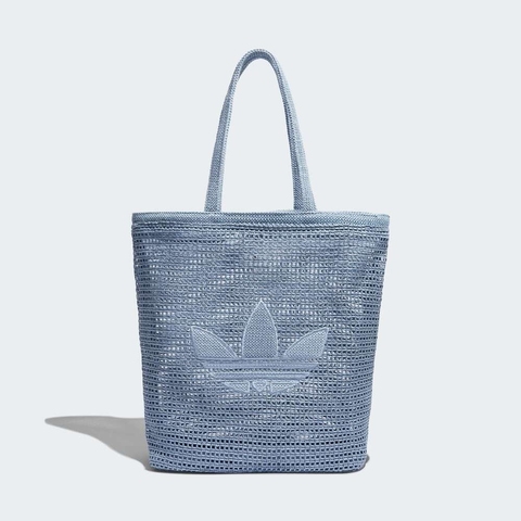 adidas Originals阿迪三叶草2025中性ORI KNIT TOTE单肩包KW2006