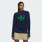 adidas Originals阿迪三叶草2025女子S Nvlty Swtr W毛线套头衫JX9267