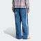 adidas Originals阿迪三叶草2025女子BAGGY DENIM牛仔长裤KC6278