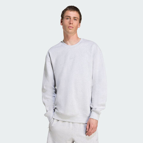 adidas Originals阿迪三叶草2025男子P ESS CREW针织无帽卫衣JW1057