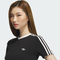 adidas Originals阿迪三叶草2025女子NEW CN TEE SS针织无领短TKC5851