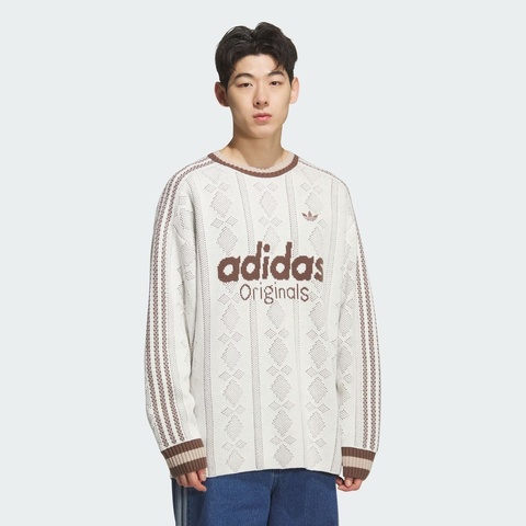 adidas Originals阿迪三叶草2025男子RS U SWEATER毛线套头衫KS5956