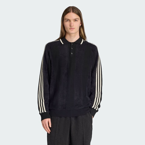 adidas Originals阿迪三叶草2025男子KNITTED JERSEY毛线套头衫JX3835