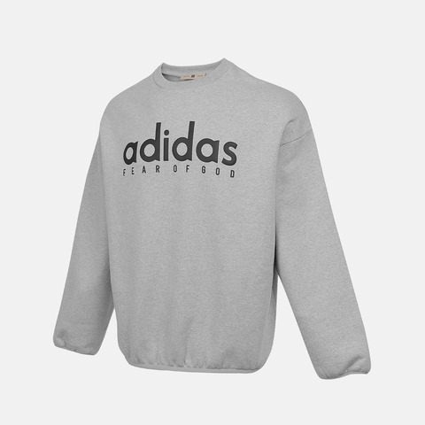 adidas Originals阿迪三叶草2025男子ATHLETICS CREW针织无帽卫衣JZ7369