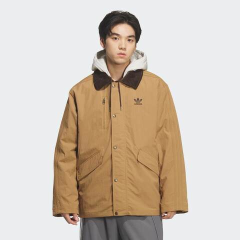 adidas Originals阿迪三叶草2025男子2IN1 JKT PAD M厚棉服KW1241