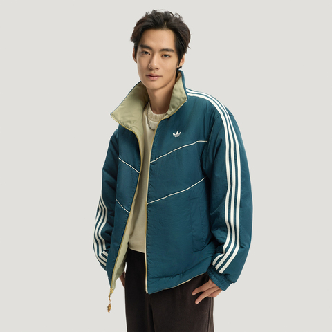Adidas Original阿迪三叶草2025男子LNY JKT PAD M薄棉服KT0640